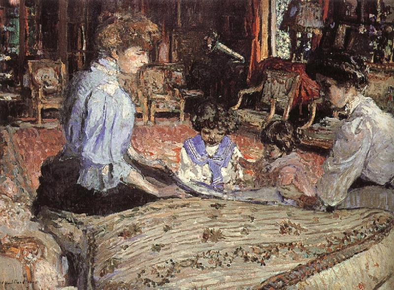 Edouard Vuillard The lady and their children China oil painting art